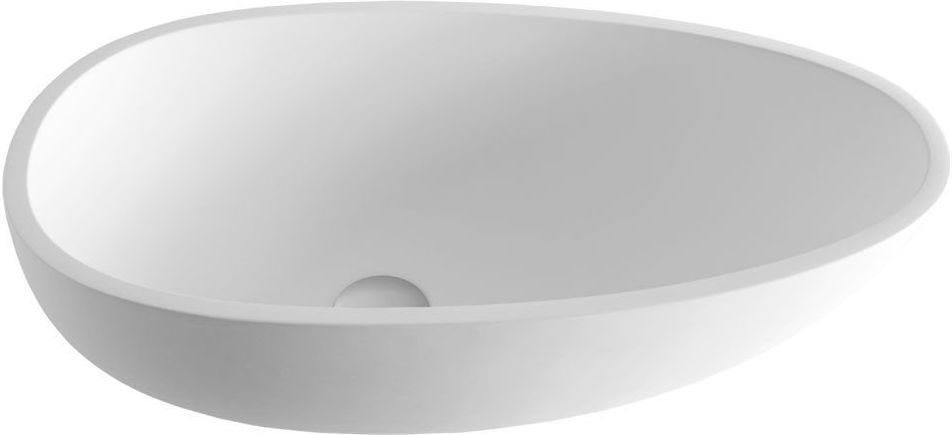 Раковина накладная Aquanet Miracle A20 620x350, матовая
