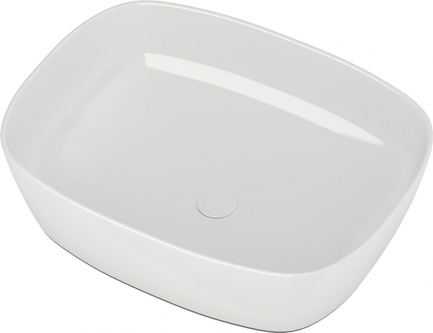 Раковина накладная Aquanet Fine-1 50