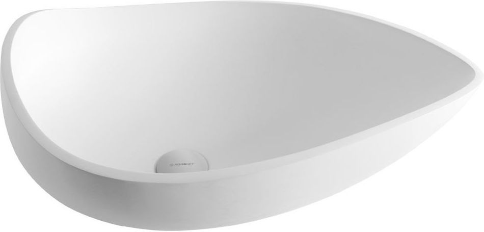 Раковина накладная Aquanet Grace V20 600x360, матовая