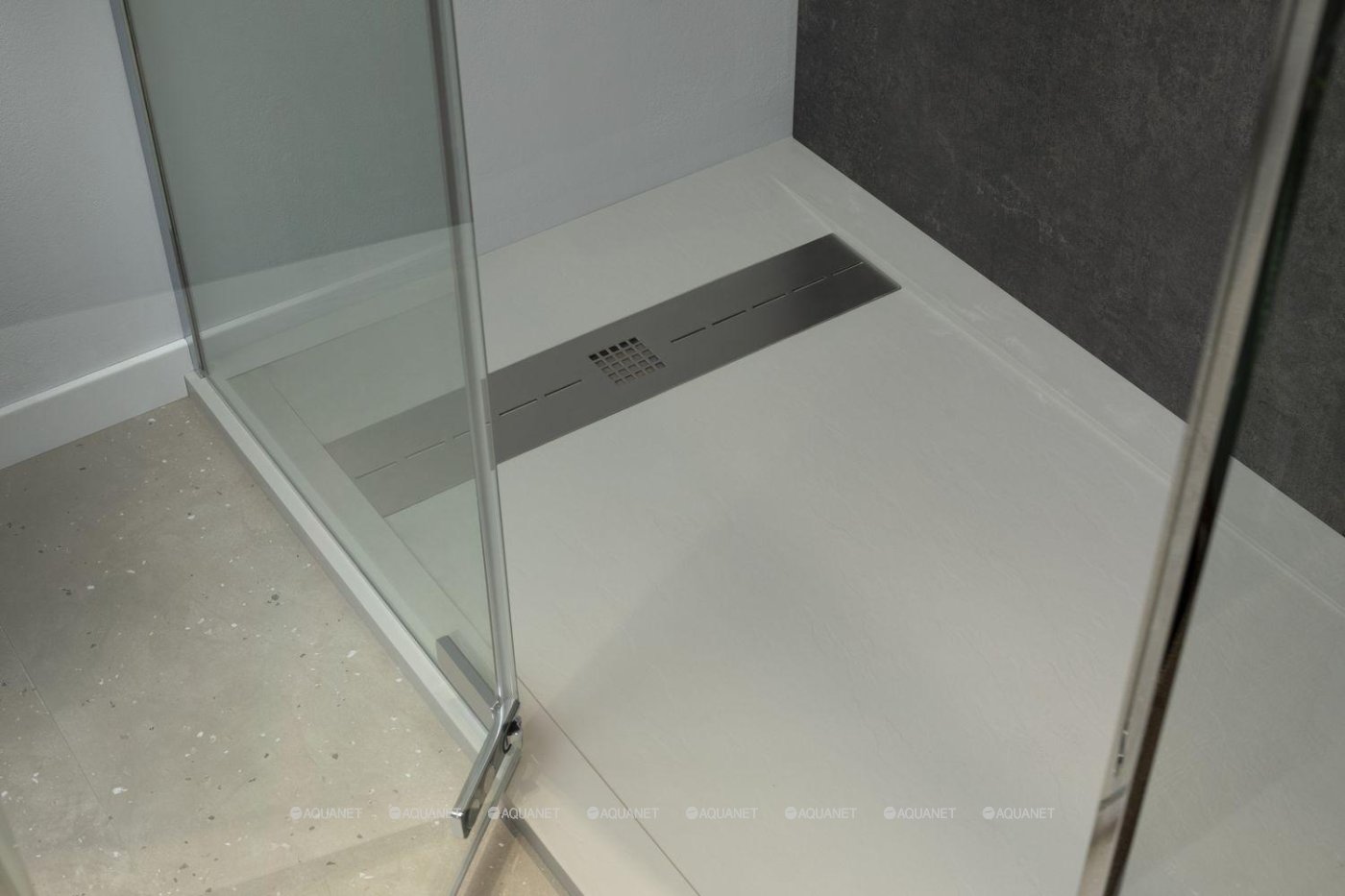 Душевой поддон Allen Brau Infinity 120x90 8.21003-21 белый камень