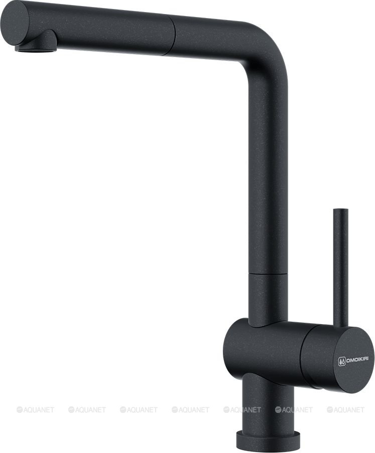Смеситель для кухни Omoikiri Akashi-S 4994573 черный
