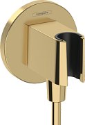 Шланговое подключение для душа Hansgrohe FixFit S 26888990 золото
